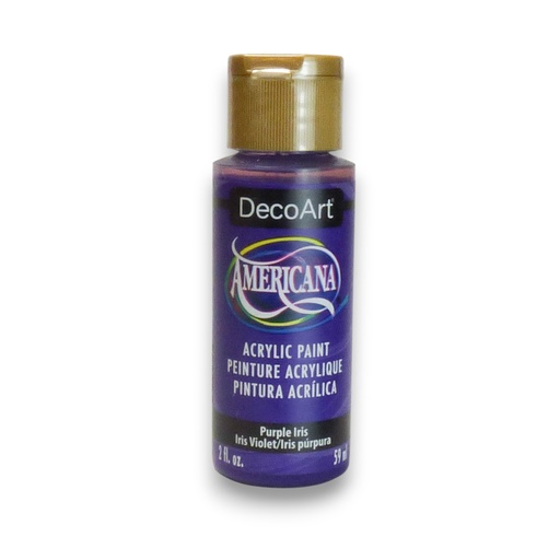 DecoArt Americana Acrylic - Purple Iris (2oz) 