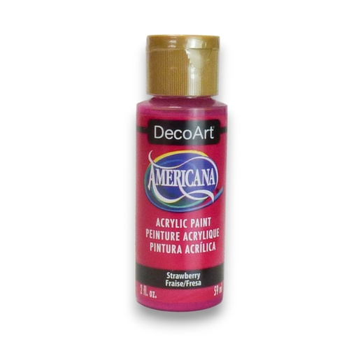 DecoArt Americana Acrylic - Strawberry (2oz)