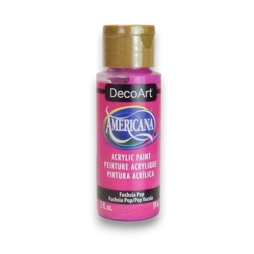 DecoArt Americana Acrylic - Fuchsia Pop (2oz)