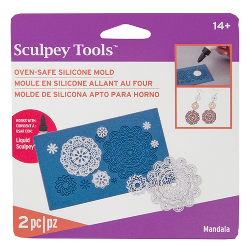 Sculpey Silicone Oven Safe Mold - Mandala