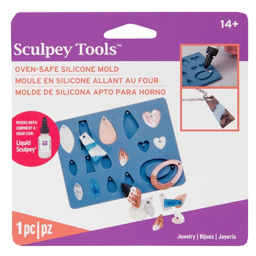 Sculpey Silicone Oven Safe Mold - Jewelry