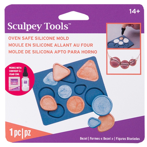 Sculpey Silicone Oven Safe Mold - Bezel