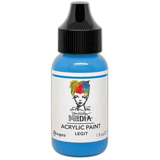 Dina Wakley MEdia Acrylic Neon Paints - Legit (1oz)