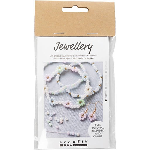 Creativ - Jewellery Mini Craft Kit - Elastic Bracelet & Earrings