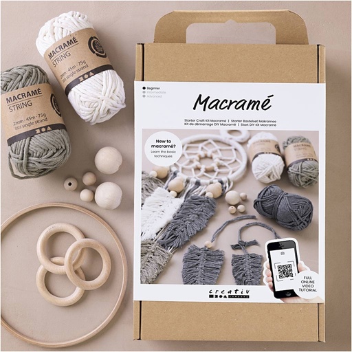 Creativ - Macramé Starter Craft Kit 