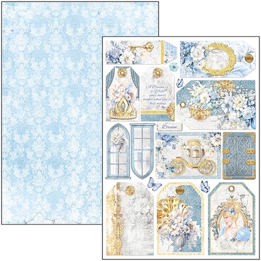 Ciao Bella Paper - Midnight Spell - A4 Creative Pad