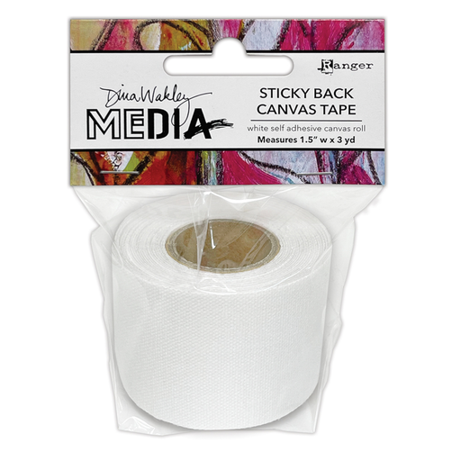 Dina Wakley MEdia Sticky Back Canvas Tape (1.5")