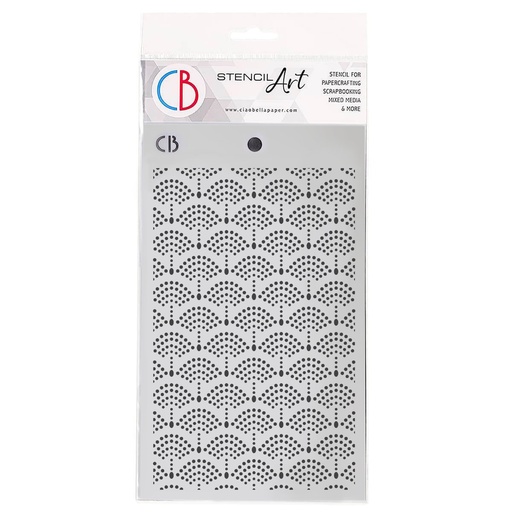 Ciao Bella Paper - Oriental Elegance 5"x8" Stencil