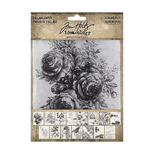 Tim Holtz Idea-ology - Collage Paper Serendipity 