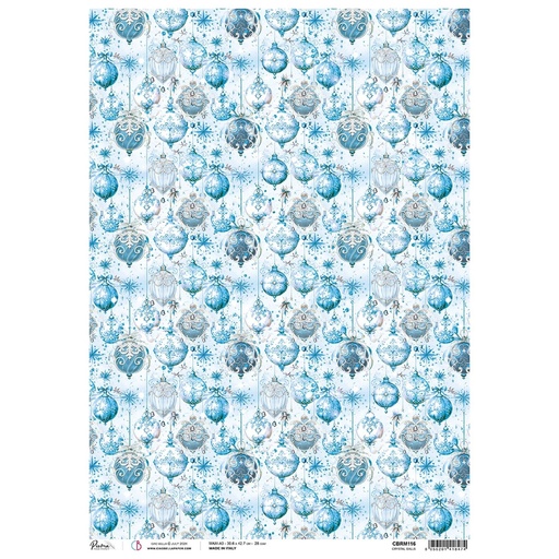 Ciao Bella Paper - Crystal Balls A3 rice paper (SINGLE Sheet)