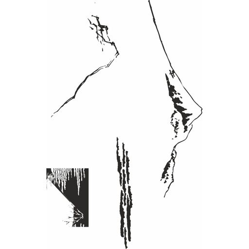 Personal Impressions Mountain Outline stamp set