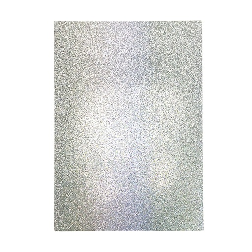 Silver A4 Glitter Card - Pack of 10 sheets