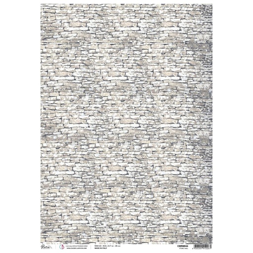Ciao Bella Paper - Stone Wall A3 rice paper (3 Pack)