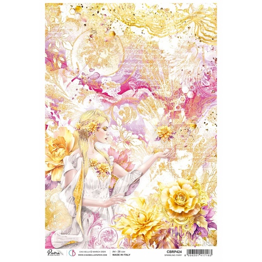 Ciao Bella Paper - Sparkling Fairy A4 rice paper (5 Pack)