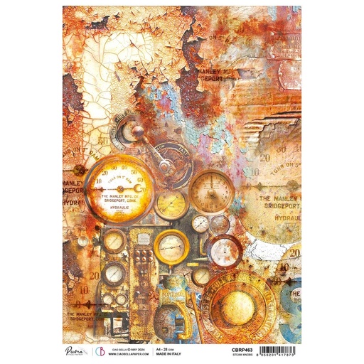 Ciao Bella Paper - Steam Knobs A4 rice paper (5 Pack)