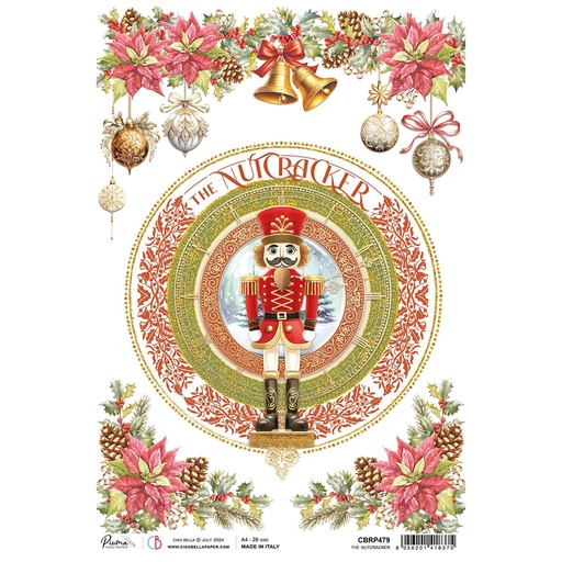 Ciao Bella Paper - The Nutcracker - A4 Rice Paper (5 pack)