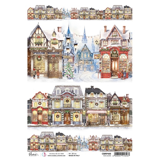 Ciao Bella Paper - Toys Shops A4 Rice Paper (5 pack)