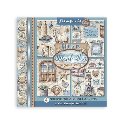 Stamperia - Silent Sea - Stickers 
