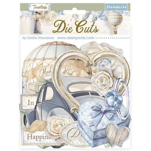 Stamperia - Timeless - Die cuts 