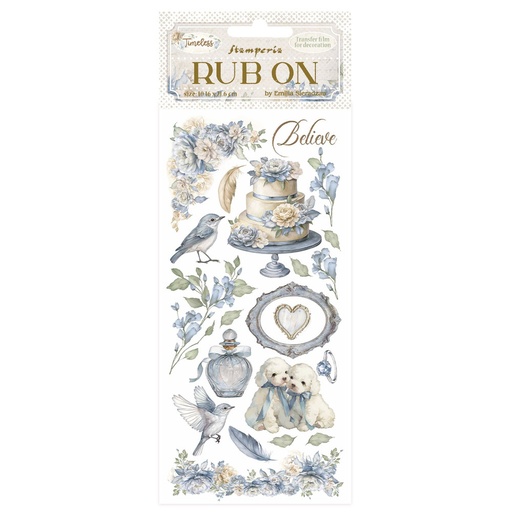 Stamperia - Timeless - Rub-on - Cake