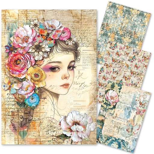 Ciao Bella Paper - Quintessential A4 Mixed Media rice paper