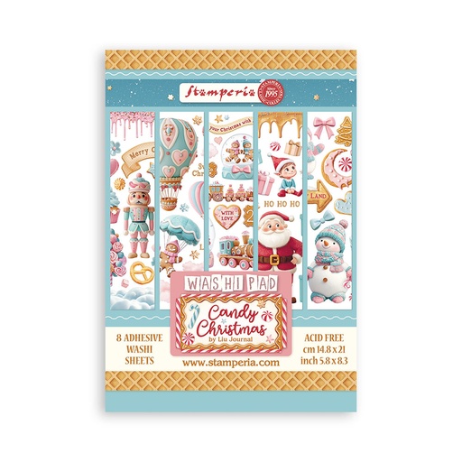 Stamperia - Candy Christmas - Washi Pad 