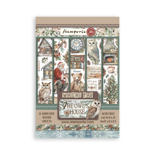 Stamperia - The Owl's House - Washi Pad 