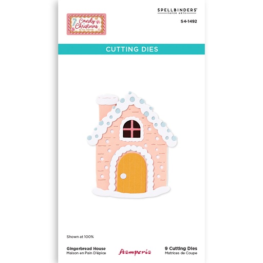 Stamperia - Candy Christmas - Gingerbread House die set
