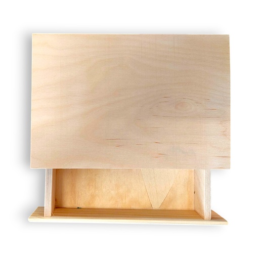 Wooden Book With Secret Drawer