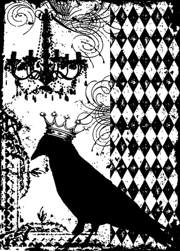 Tim Holtz - Stampers Anonymous Components - Blackbird