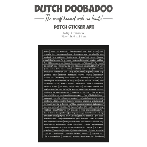Dutch Doobadoo Sticker Art Today & Tomorrow 