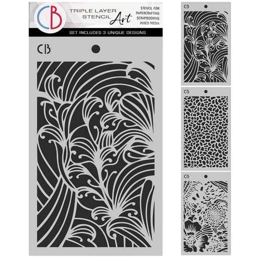 Ciao Bella Paper - Book Lovers - Triple Layer Set (5"x8")