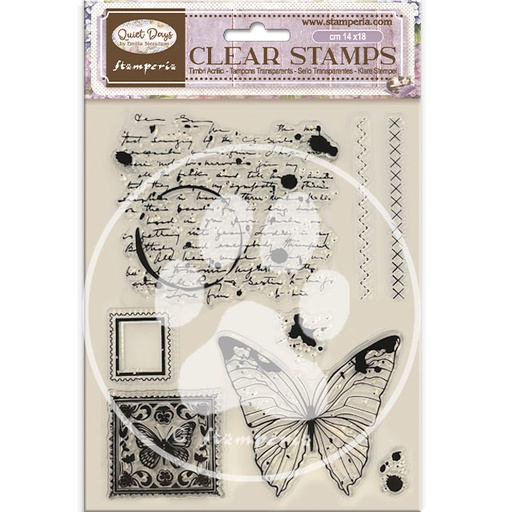 Stamperia - Quiet Days - Butterfly Stamp Set 