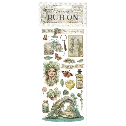 Stamperia - Herbarium Silvae - Rub-on - Bridge 