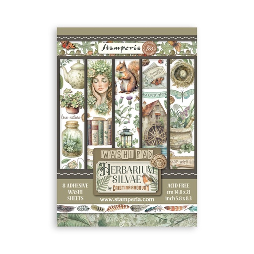 Stamperia - Herbarium Silvae - Washi Pad 