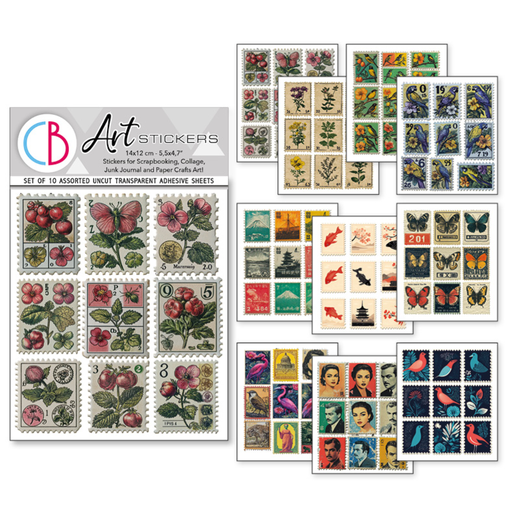  Ciao Bella Paper - Faraway Mail Sticker Set (10 sheets)