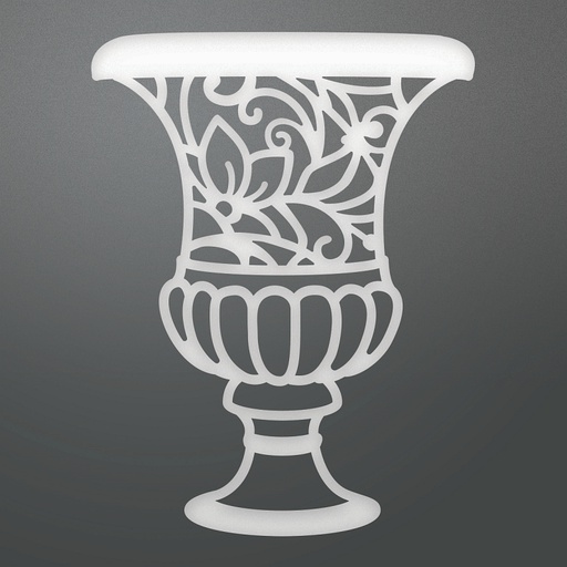 Couture Creations Enchanted Vase Die