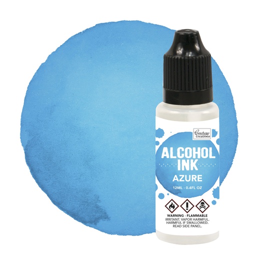 Couture Creations Alcohol Ink - Azure Blue (12ml)