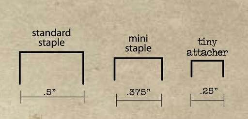Tim Holtz idea-olgy - Tiny Attacher Refills (1,550 per pk