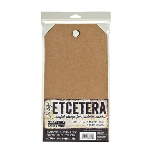 Tim Holtz Etcetera - Medium Tag