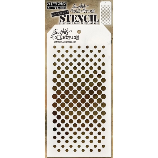 Tim Holtz Layering Stencil - Gradient Dot