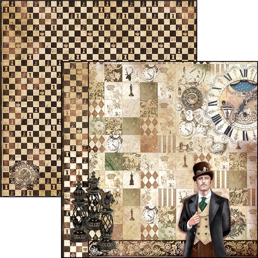 12"x12" Sheets x12 Phileas Fogg