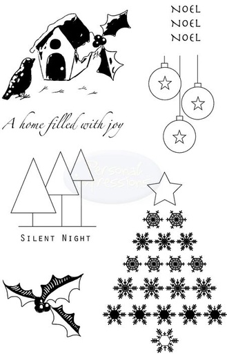 Personal Impressions A Home Filled with Joy stamp set