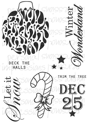 Sarah Hurley Winter Wonderland stamp set