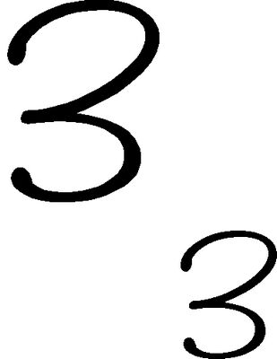 Number 3 Tinchie stamp set