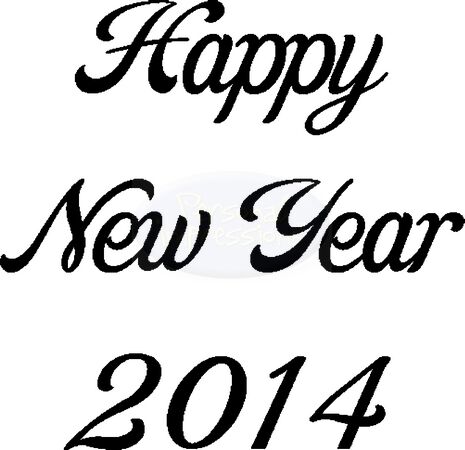 Personal Impressions New Year Tinchie 2014 stamp set