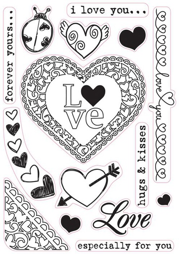 Personal Impressions Forever Yours stamp set