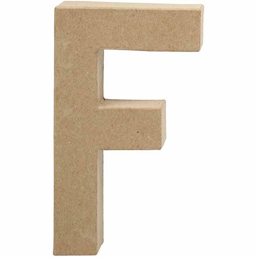 Creativ - Paper Mache Letter F - 20.5cm