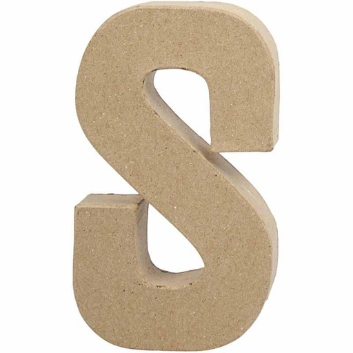 Creativ - Paper Mache Letter S - 20.5cm