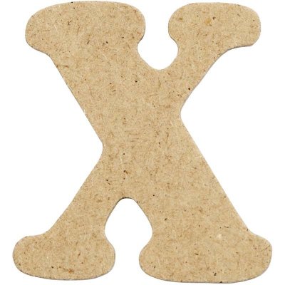 Creativ - Wooden Letter X - 4cm (10pk)